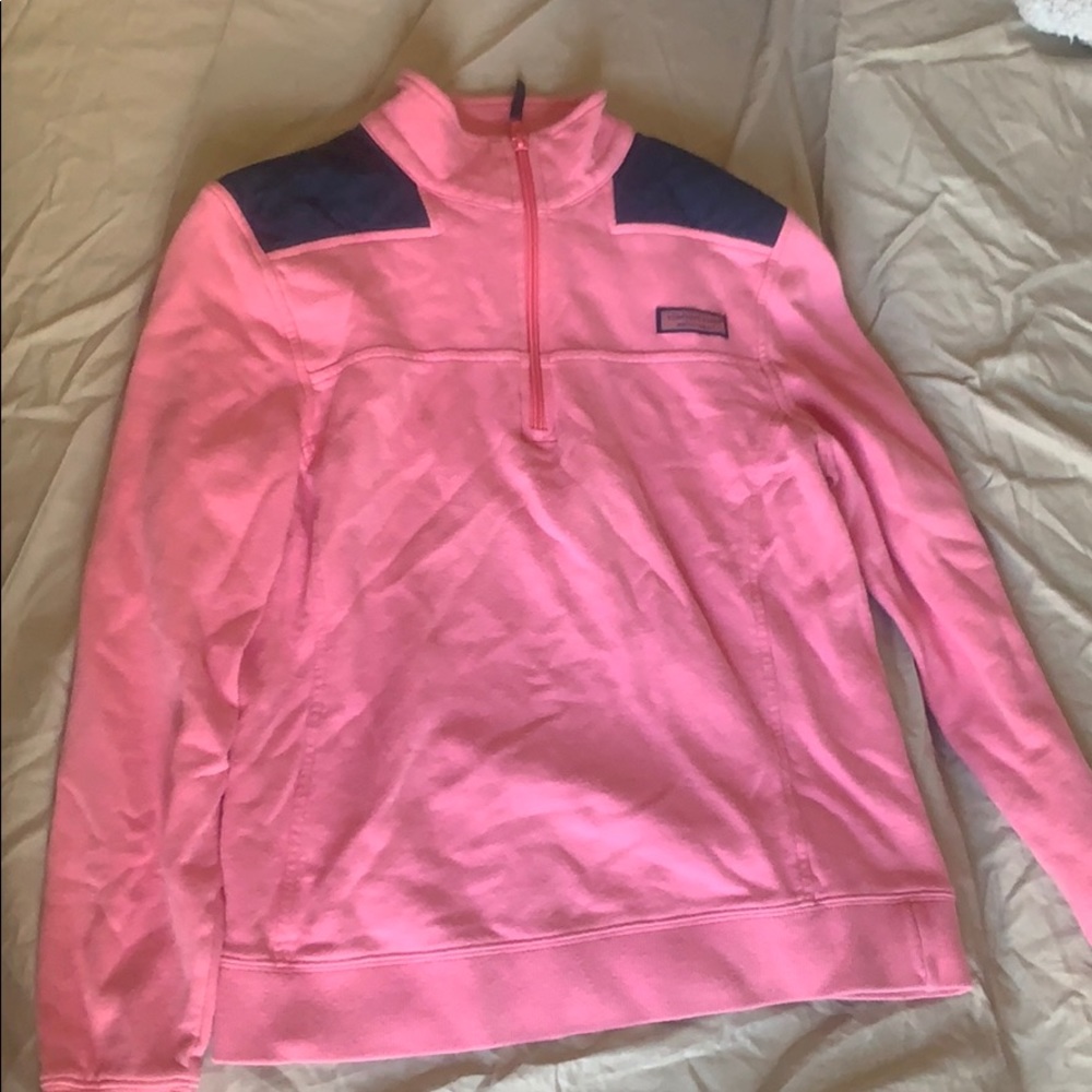 Quarter zip vinyard vines shirt